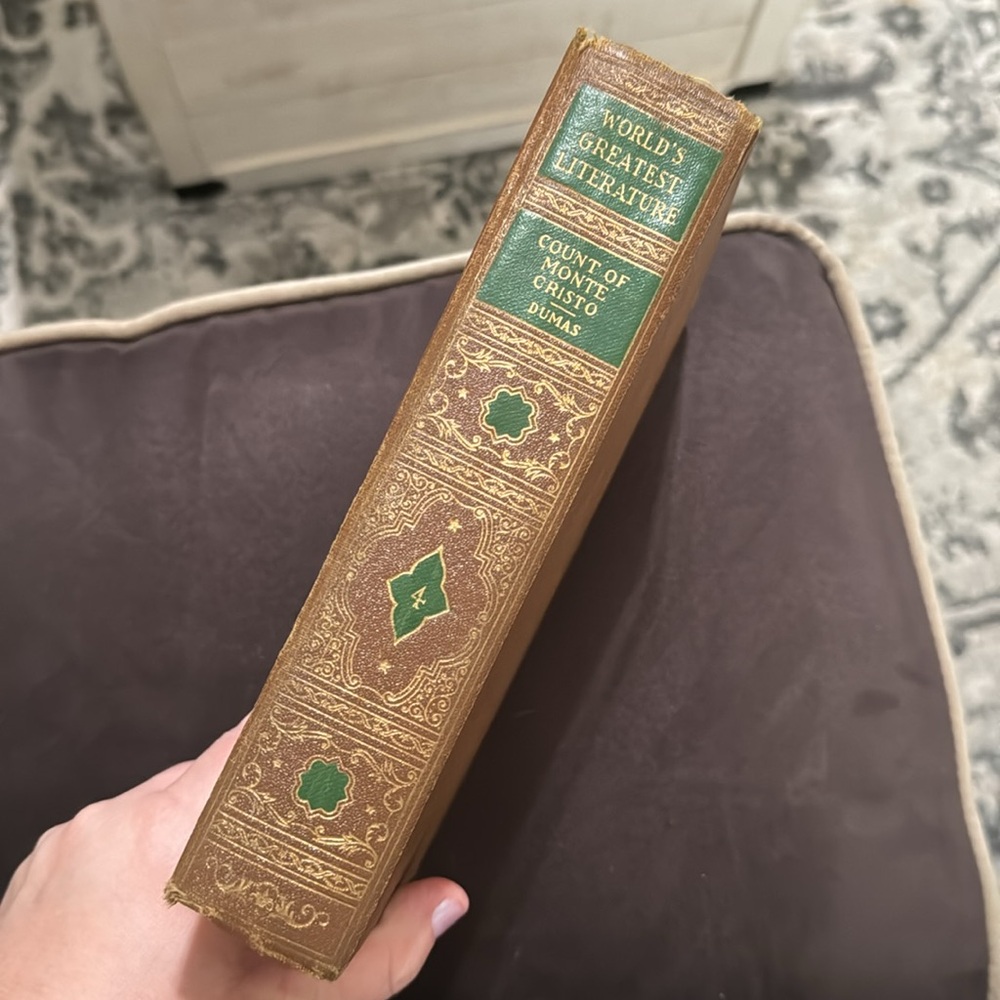 Vintage count of monte cristo book